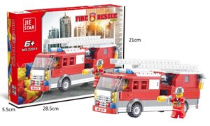 Конструктор пожарная машина, 22015