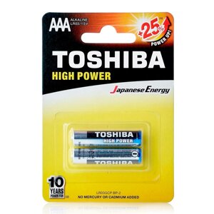 Батарейки TOSHIBA High Power AAA LR03