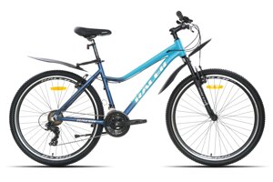 Велосипед Racer Vega 27.5" р. 16 (бирюзовый/синий)