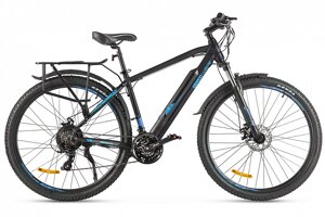 Электровелосипед Eltreco Ultra Max PRO (чёрно-синий)