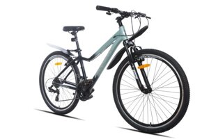 Велосипед Racer Vega 27.5 светло-серый/синий