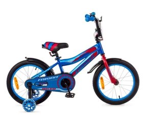 Favorit Biker 14" BIK-14BR (синий/красный) в Гродненской области от компании Веломагазин Пилот