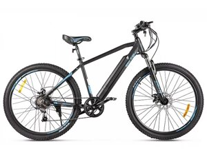Электровелосипед Eltreco XT 600 Pro (чёрно-синий)