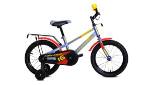 Велосипед Forward Meteor 16 (серый/жёлтый)