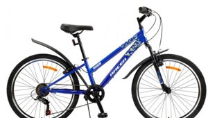 Велосипед Racer rider 24 синий 2021