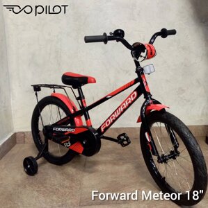 Велосипед Forward Meteor 18 (чёрно-красный) в Гродненской области от компании Веломагазин Пилот