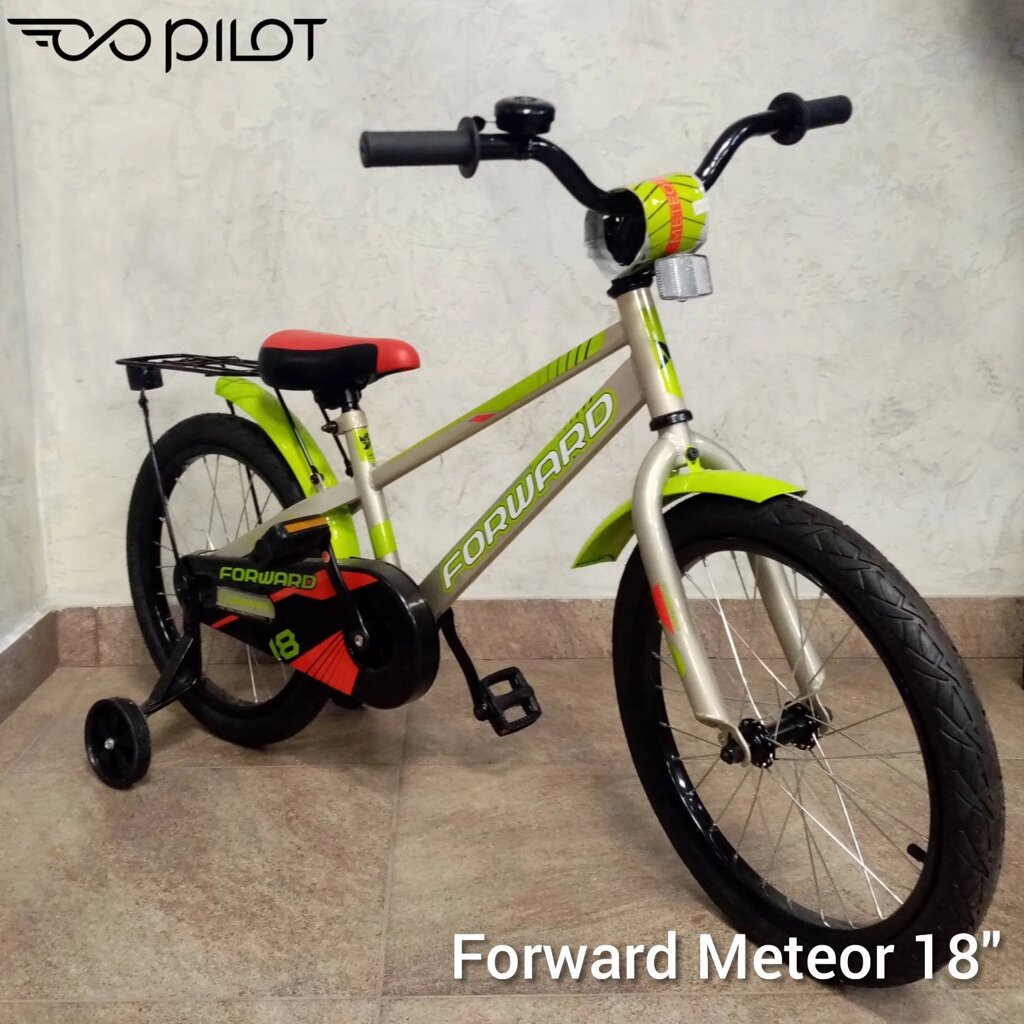 Велосипед Forward Meteor 18 (зелёный) от компании Веломагазин Пилот - фото 1