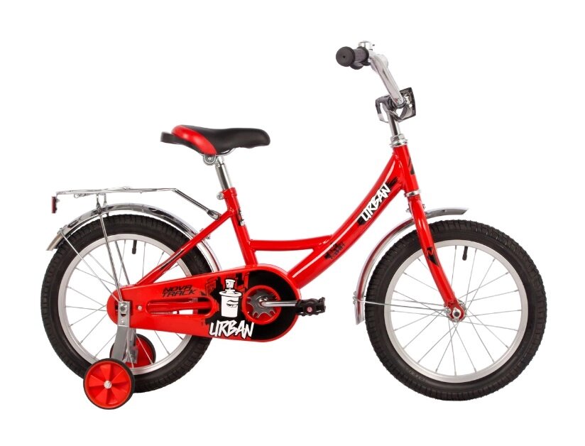 Велосипед Novatrack Urban 16" красный от компании Веломагазин Пилот - фото 1