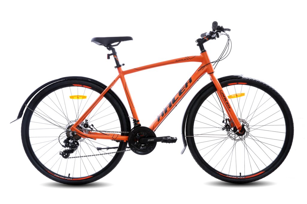 Велосипед Racer Alpina Man (2022) оранжевый 20" от компании Веломагазин Пилот - фото 1
