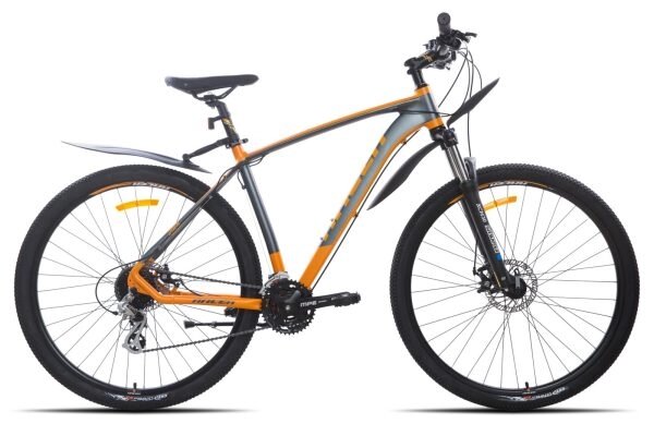 Велосипед Racer Legion 29 темно-серый/оранжевый, р-р 20" от компании Веломагазин Пилот - фото 1