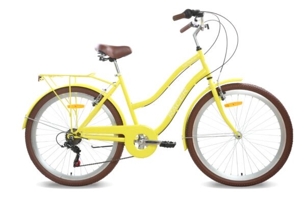 Велосипед Racer Nomia ( жёлтый) от компании Веломагазин Пилот - фото 1