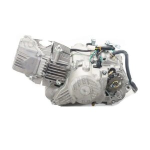 Двигатель 190 см3 1P62YML-2 W190 (62x62) , радиатор ZONGSHEN для питбайков