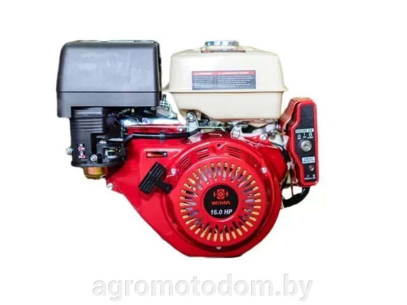 Двигатель бензиновый WEIMA-WM190FE (16 л. с.) с эл. стартером (S shaft) от компании Интернет магазин  агро-мото-дом - фото 1