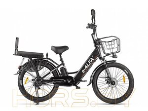 Электровелосипед E-Alfa FAT 500W (черный)