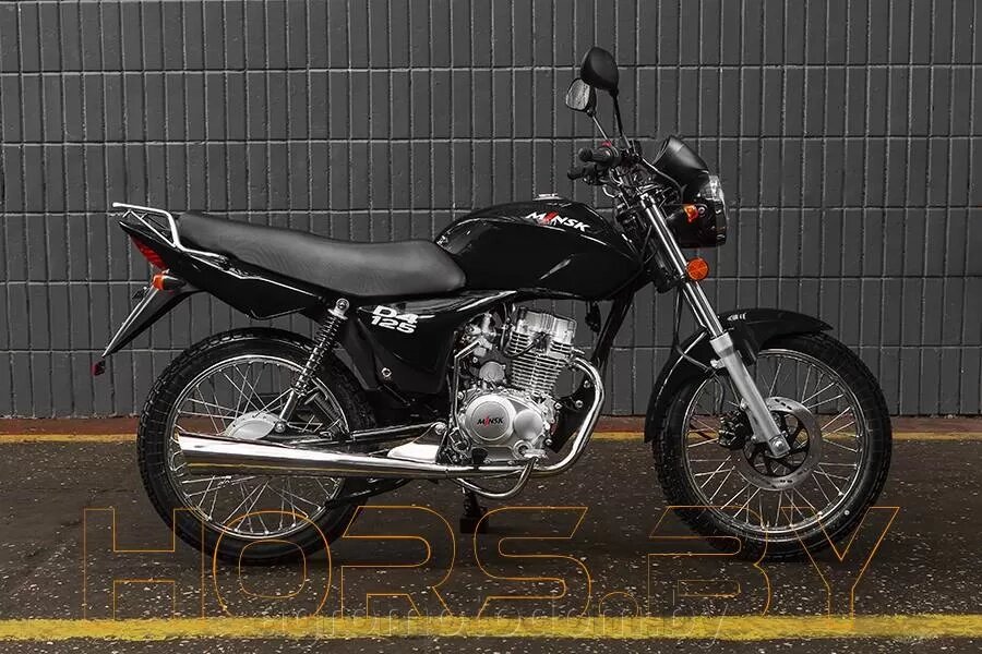 Мотоцикл Минск D4 125 (черный) от компании Интернет магазин  агро-мото-дом - фото 1