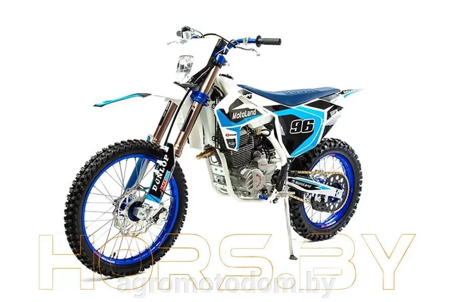 Мотоцикл MotoLand XT 250 ST 21/18 (голубой) от компании Интернет магазин  агро-мото-дом - фото 1