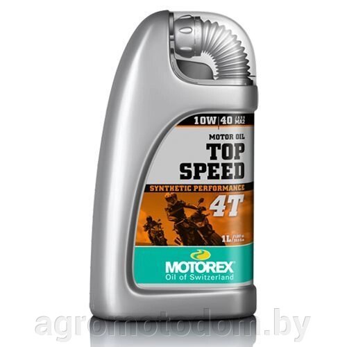 Моторное масло ТОР SPEED 4T 10W/40 (1) MOTOREX от компании Интернет магазин  агро-мото-дом - фото 1