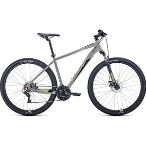 Велосипед FORWARD APACHE 29 2.0 D (серый)