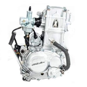 Двигатель 250см3 169MM CB250 (69x65) Zongshen 2 клапана/водянка, реверс, 2 радиатора