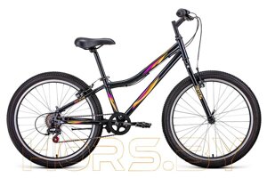 Велосипед FORWARD IRIS 24 1.0 (темно-серый)
