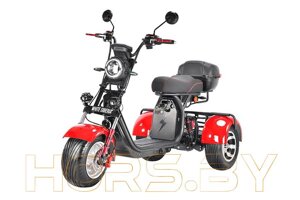Электротрицикл WHITE SIBERIA PRO TRIKE 3000W (красный)