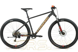 Велосипед FORWARD SPORTING 29 XX D (черный матовый, рост 19")