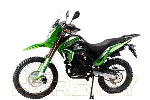 Мотоцикл Motoland GL250 ENDURO (172FMM-5/PR250) (XL250-В, зеленый)