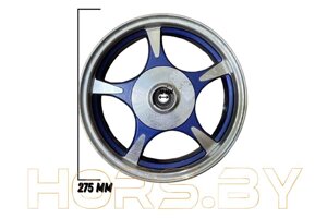 Диск колесный R10 передний (литой) SV1 051 028-03.1 синий (посадка 56мм)