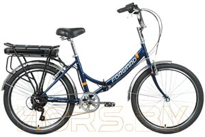 Электровелосипед Electric Bicycles FORWARD RIVIERA 24 E-250 (темно-синий)