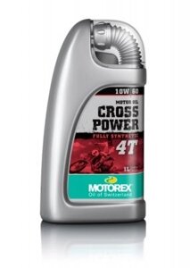 Моторное масло CROSS POWER 4T SAE 10W/60 (1л) MOTOREX