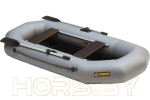 Надувная лодка Leader Boats Компакт-265-М / 0054369 (серый)