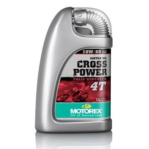 Моторное масло CROSS POWER 4T 10W/60 (1л) MOTOREX