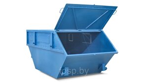 Контейнер для крупногабаритных отходов 8 куб. м. по типу "Лодочка с крышкой