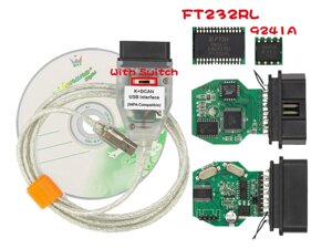 Автосканер USB INPA for BMW K+CAN (FT232RL)
