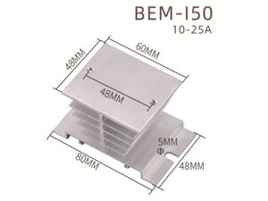 BEM-I50 радиатор для твердотельного реле 10-25A