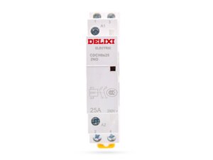 Delixi CDCH8s 25A 220V 1P 2NO контактор