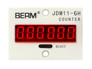 JDM11-6H счетчик импульсов (напряжение) 10Hz DC12-24V