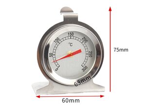 OVEN термометр для духовки из нержавеющей стали 0+300C