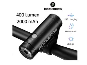 ROCKBROS R1 велосипедный фонарь 2000 mah/400 Lumen