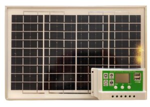 Солнечная панель 12 вольт 20 ватт + Контроллер