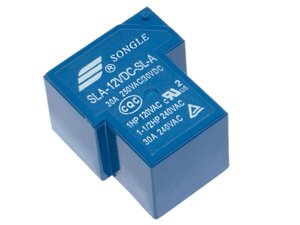 Songle SLA-12VDC-SL-A реле 30A250VAC (4/5 pin)
