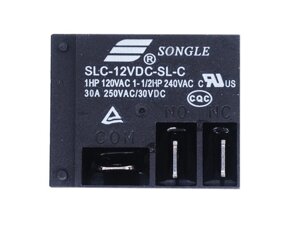Songle SLC-12VDC-SL-C реле 30A250VAC (5 pin)