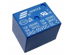 Songle SRD-05VDC-SL-C реле 10A250VAC
