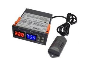 STC-3028 терморегулятор контроль влажности 12V 2.2кВт