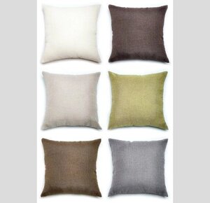 Декоративные подушки "Касабланка" 40х40 разных цветов