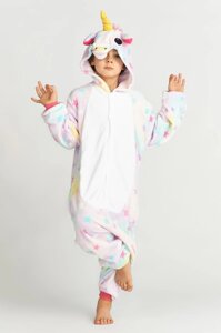 Пижама-Кигуруми Звёздный Единорог» детский 3-5 лет рост 100-115