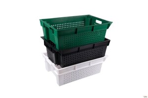Пластиковый ящик для овощей и фруктов 600*400*250