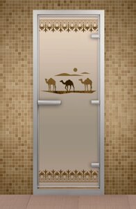 Дверь для турецкой бани и ванной Шелковый путь