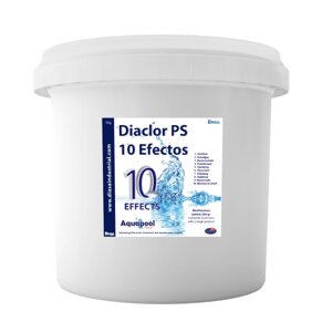 Хлорные таблетки Diaclor PS 10 EFECTOS ATC по 200 г 1 кг