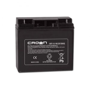 Аккумулятор для ИБП Crown Micro 12V 18Ah CBT-12-18